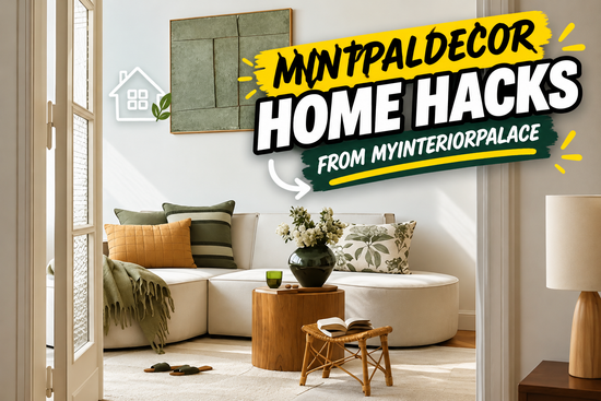 mintpaldecor home hacks from myinteriorpalace